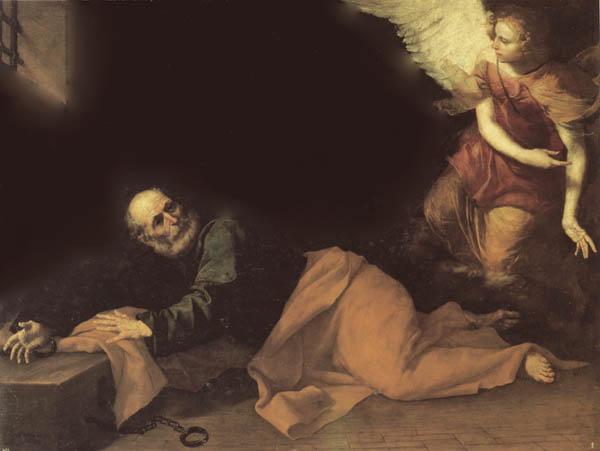 Jose de Ribera The Deliverance of St.Peter oil painting image